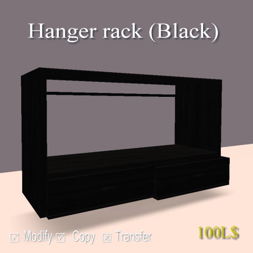 Hanger rack (Black)