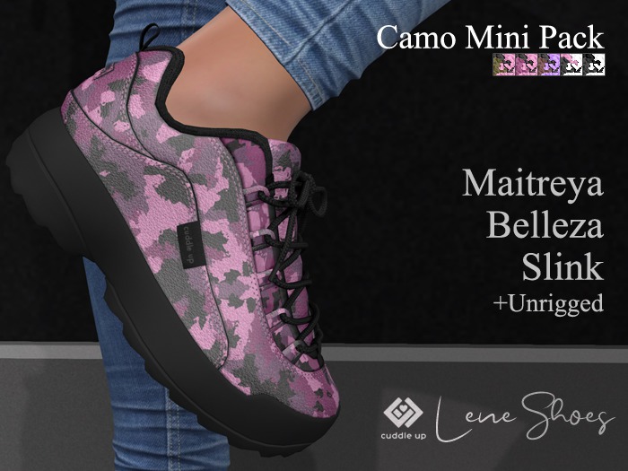Cuddle Up - Lene Shoes (Camo Mini Pack)