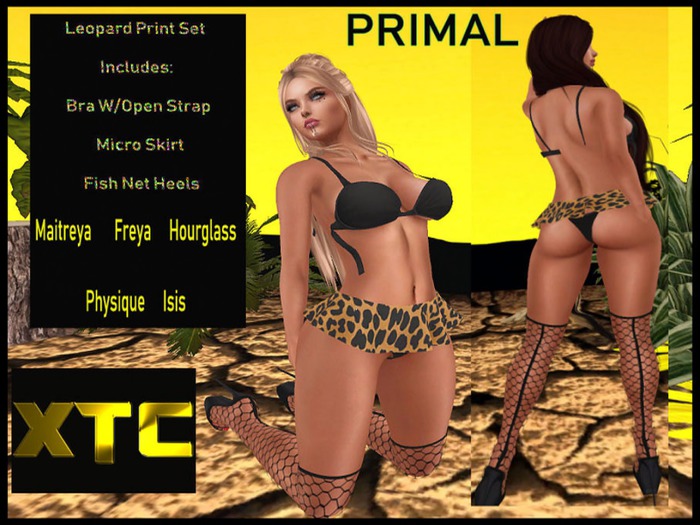 XTC Primal Micro Skirt Set