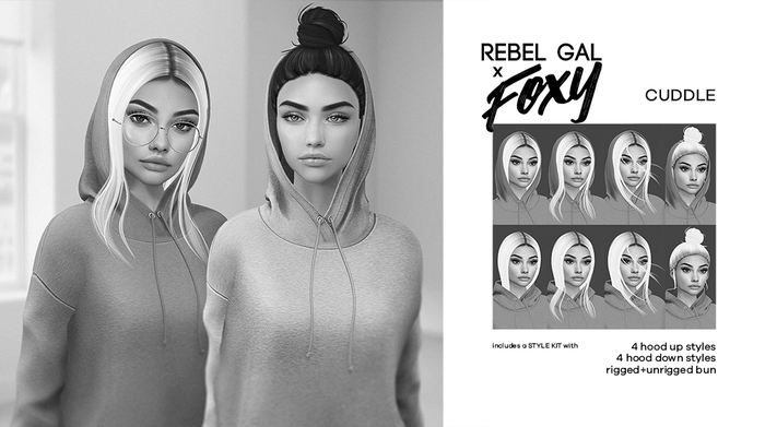 #Foxy - Cuddle Hair DEMO (wear to unpack)