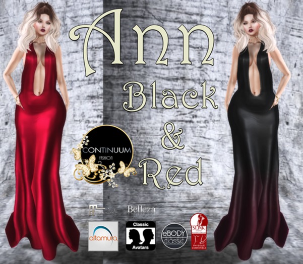 Continuum Ann Black & Red Dress SPECIAL 50% OFF