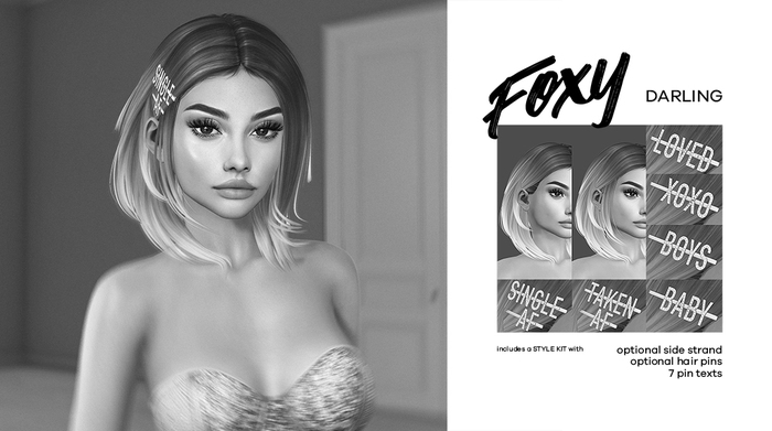 #Foxy - Darling Hair DEMO (wear to unpack)