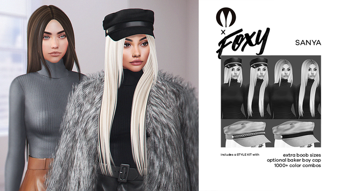 Foxy - Sanya Hair FATPACK (wear to unpack)