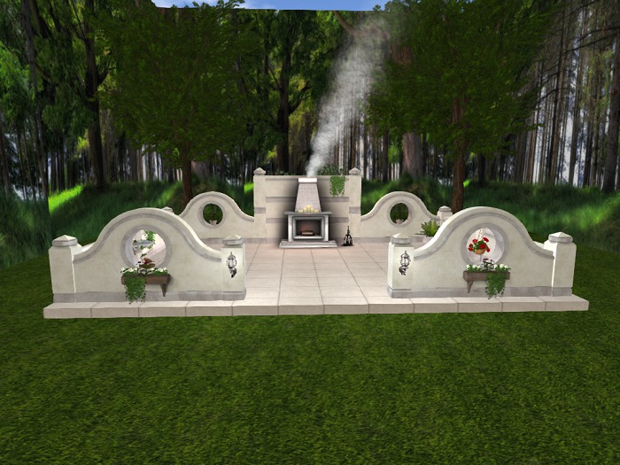 Courtyard Patio _ Light