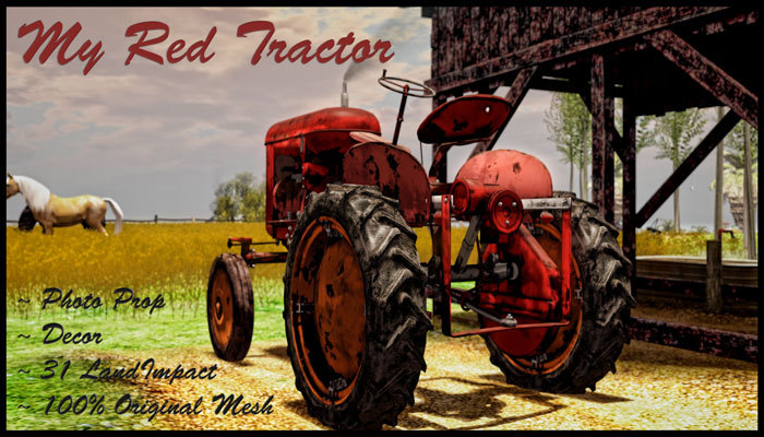 My Red Tractor .:Tribal Tuesday:. (Boxed)