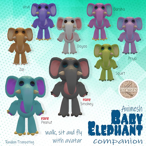 [Boomerang] - Peanut Elephant RARE BOX