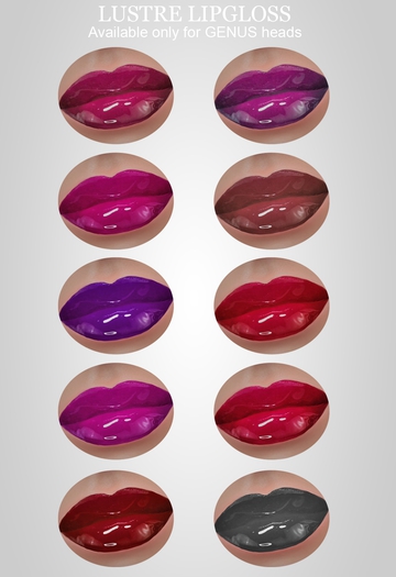 E.BEAUTY: LUSTRE LIPGLOSS (GENUS)