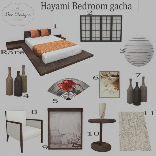 Bee designs Hayami Bedroom gacha 7