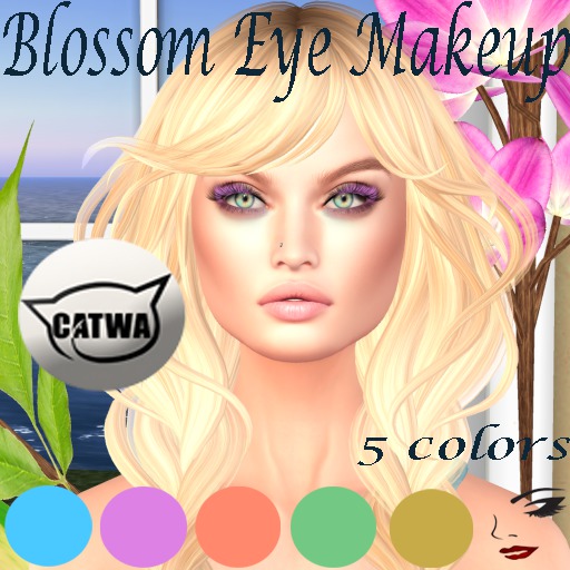 YGTL -CATWA - BLOSSOM  EYE MAKEUP 