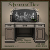 Celtic Wood & Stone Desk A5