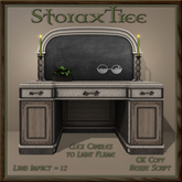 Celtic Wood & Stone Desk A7