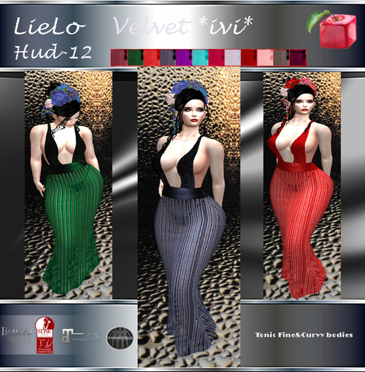 !!LieLo!! Dress Velvet *ivi*