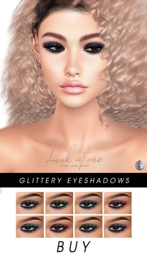Look At Me. Glittery Eyeshadows : GENUS