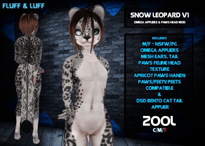 F&L - Snow Leopard - Omega Appliers Mod - Natural - (V1)