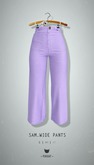 -Pixicat- Sam Wide Pants (Lilac)