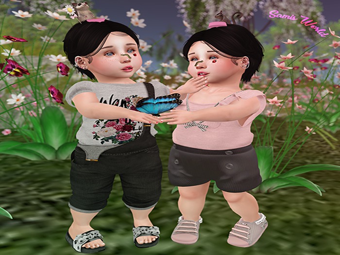 (Samis World) Butterfly Pose 2 Kits