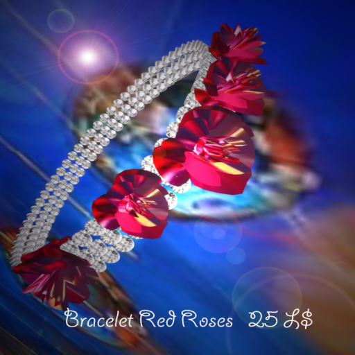 Bracelet red Roses
