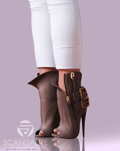 Scandalize. Liza Boots. FATPACK