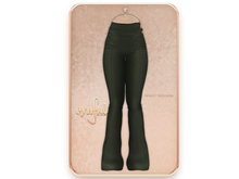 Cynful Trinity Trousers - Army Green [Maitreya Lara, Belleza (Isis + Freya), Slink (HG)