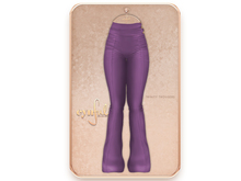 Cynful Trinity Trousers - Purple [Maitreya Lara, Belleza (Isis + Freya), Slink (HG)