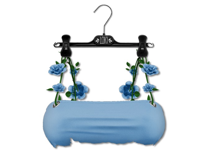 Loki - Wild Roses Lingerie - Sky Top