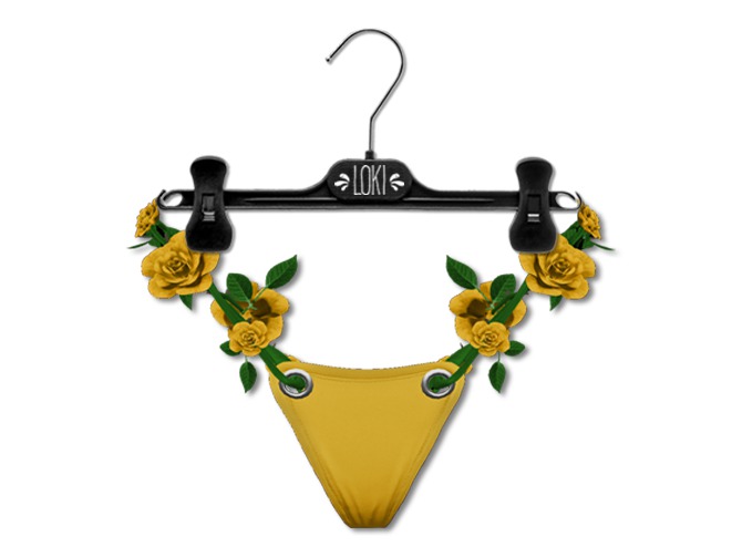 Loki - Wild Roses Lingerie - Honey Panties