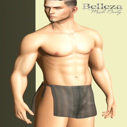 CWB Loin cloth _Belleza Jake- Brown