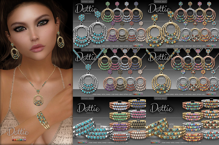 EarthStones Dottie Collection ~ Treasure Pack!