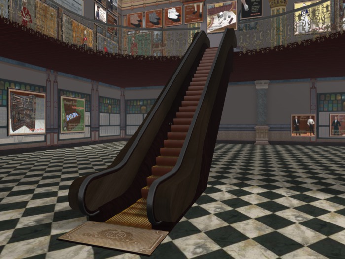 Classic Escalator, Rideable, 6.25m, Wood 