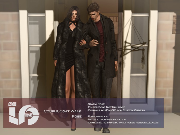 ACT5-90-Couple Coat Walk Pose BOXED