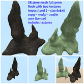 SR.store mesh full perm Rock with two textures