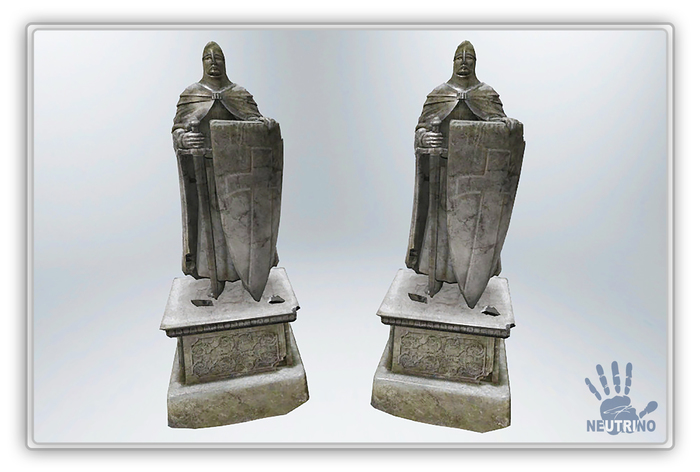 Sculpture Knight defender