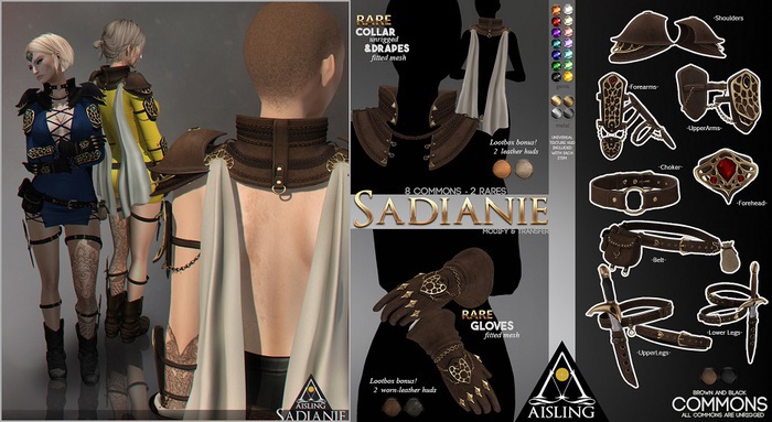 .aisling. Sadianie {GLOVES} RARE