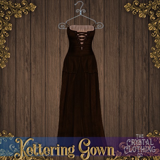 [K~*~S] Kettering - Gown - Chocolate