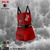 Overall red black boxed