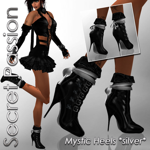 (SP) Mystic Boots --black/silver--
