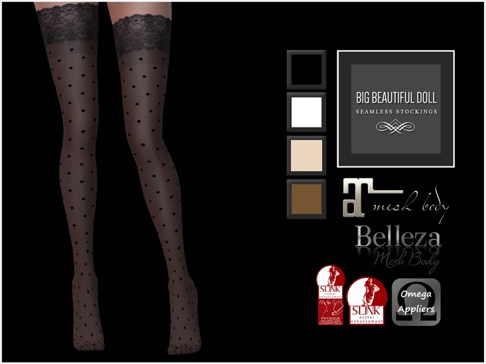 Polka Dot BOM Stockings V1