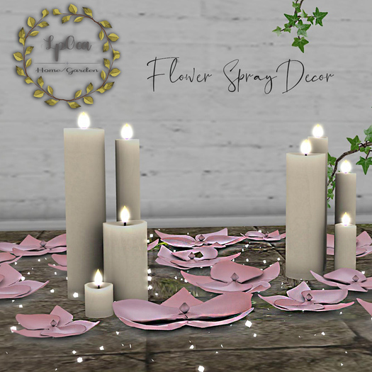 LpOca  Flower Spray Decor