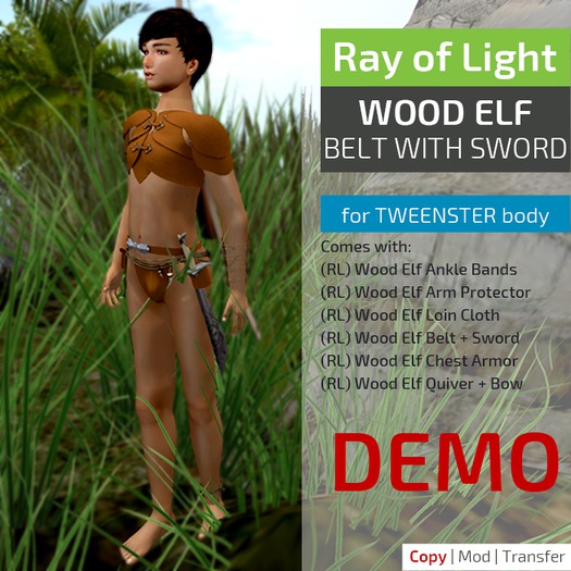 (RL) Wood Elf complete outfit - demo