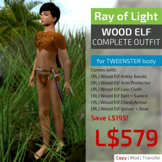 (RL) Wood Elf complete outfit