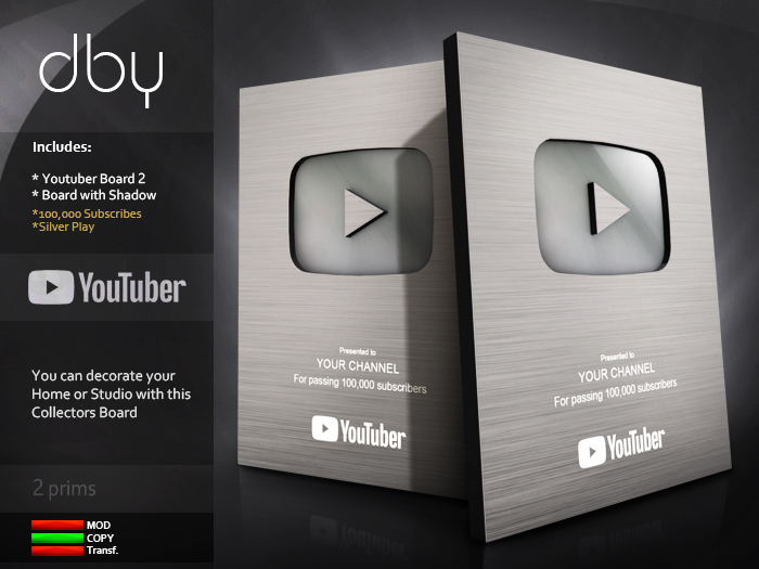 Youtuber Board 2 [Silver] dby