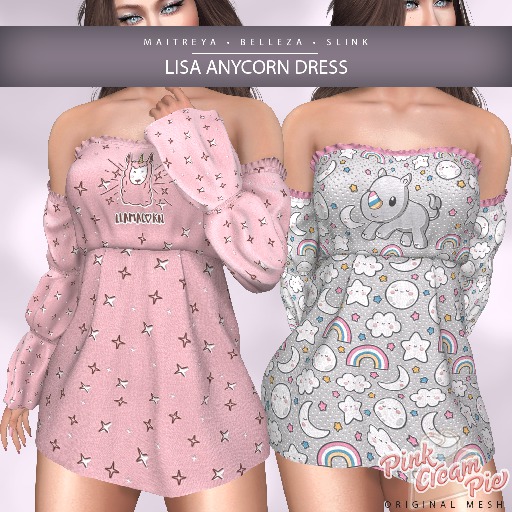 !PCP :: Lisa Dress [Anycorn Pack]