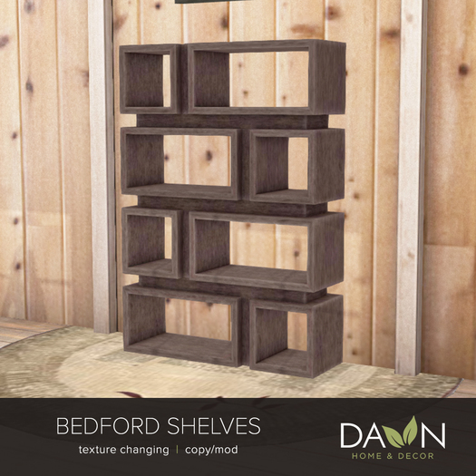 *DAWN* Bedford Shelves (boxed)