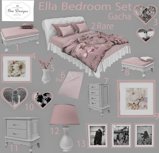 Bee Designs Ella bedroom Gacha 8