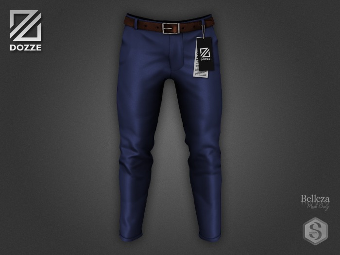 DOZZE - Ralph Casual Pants w/HUD (Navy)