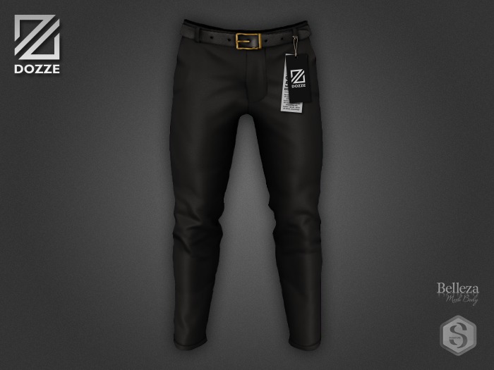 DOZZE - Ralph Casual Pants w/HUD (Black)