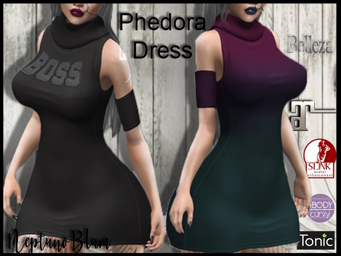 NB* Phedora Dress- Multitexture & Colors