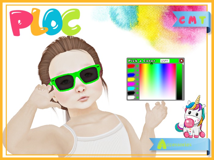 :::PLOC::: Sunglasses New Wave (Change Color)