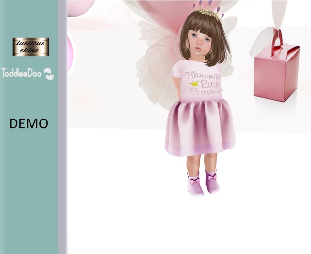 Sarah tone demo 2 .. toddleedoo face & body skin applier