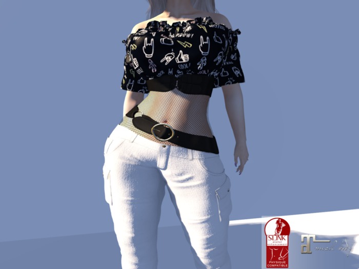 Country Girl Rocker-White